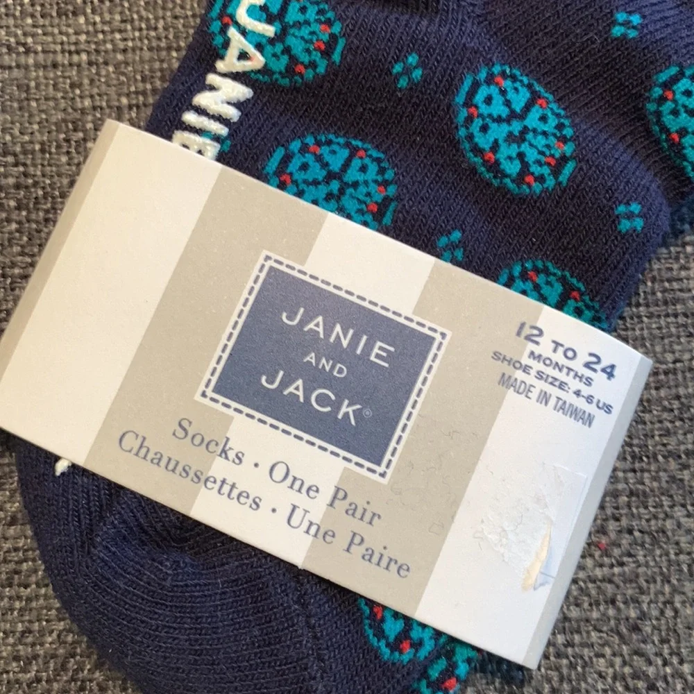 Janie and Jack Bundle 2 Pair of Socks
